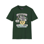 "Therapy? No. Just Vibes and Panic" T-Shirt