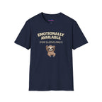 "Emotionally Available (For Sloths Only)" Cute Sloth T-Shirt