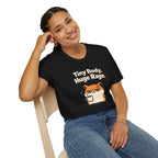 "Tiny Body, Huge Rage." Angry Hamster T-Shirt