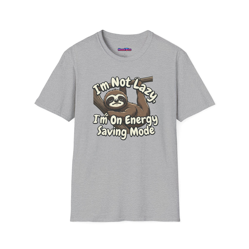 "I'm Not Lazy, I'm On Energy Saving Mode" Sloth T-Shirt