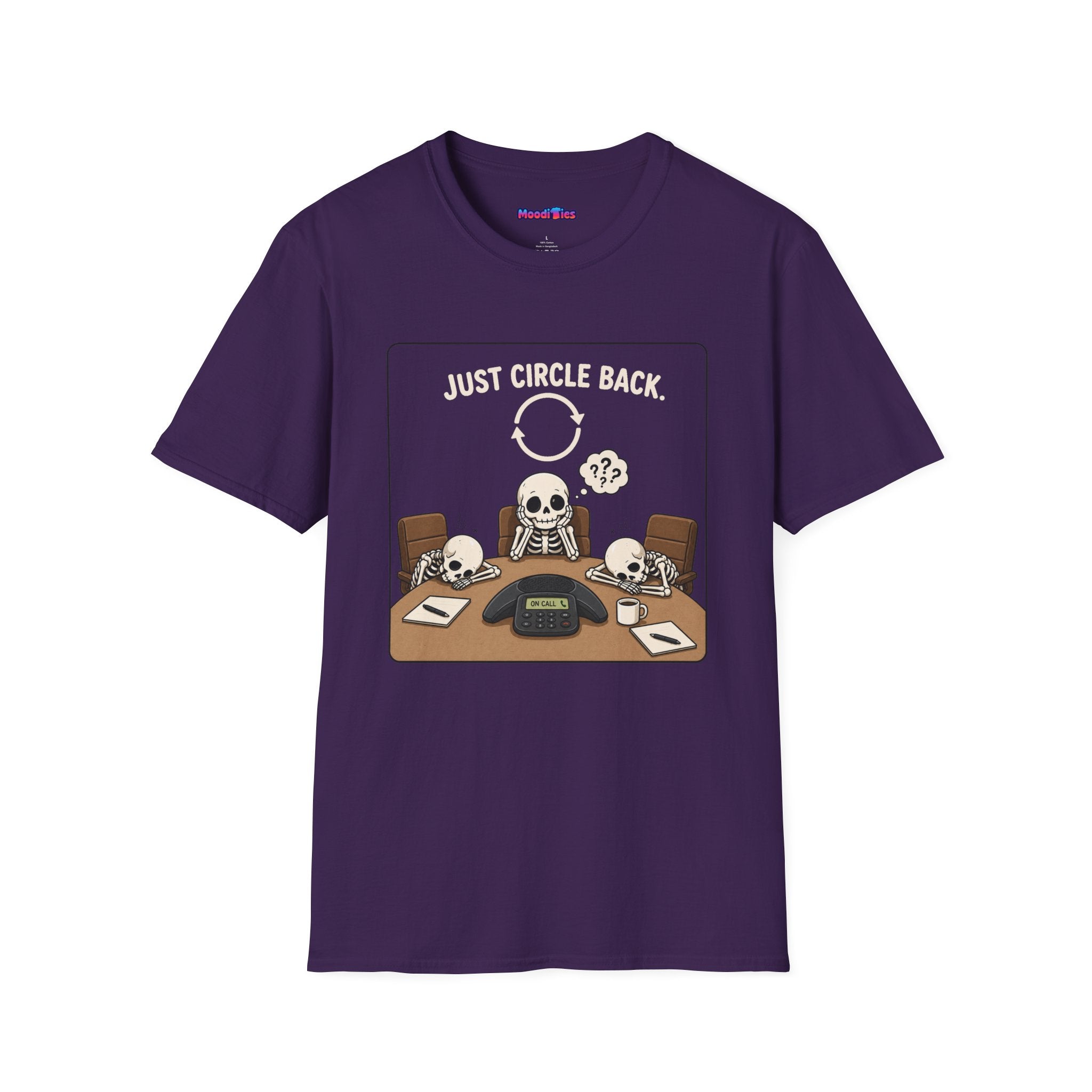 "Just Circle Back" Eternal Meeting T-Shirt