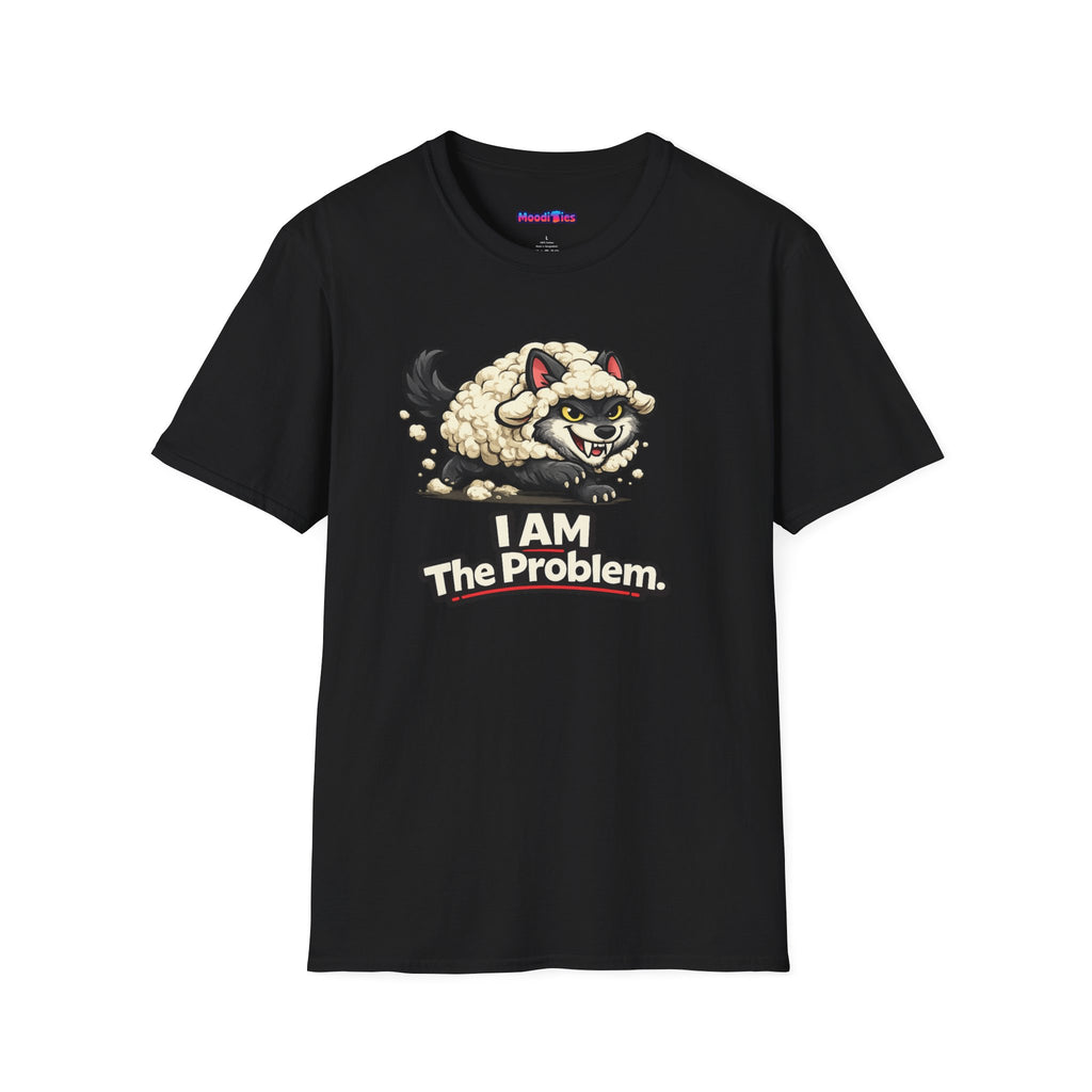 "I AM The Problem" Wolf in Sheep's Clothing T-Shirt