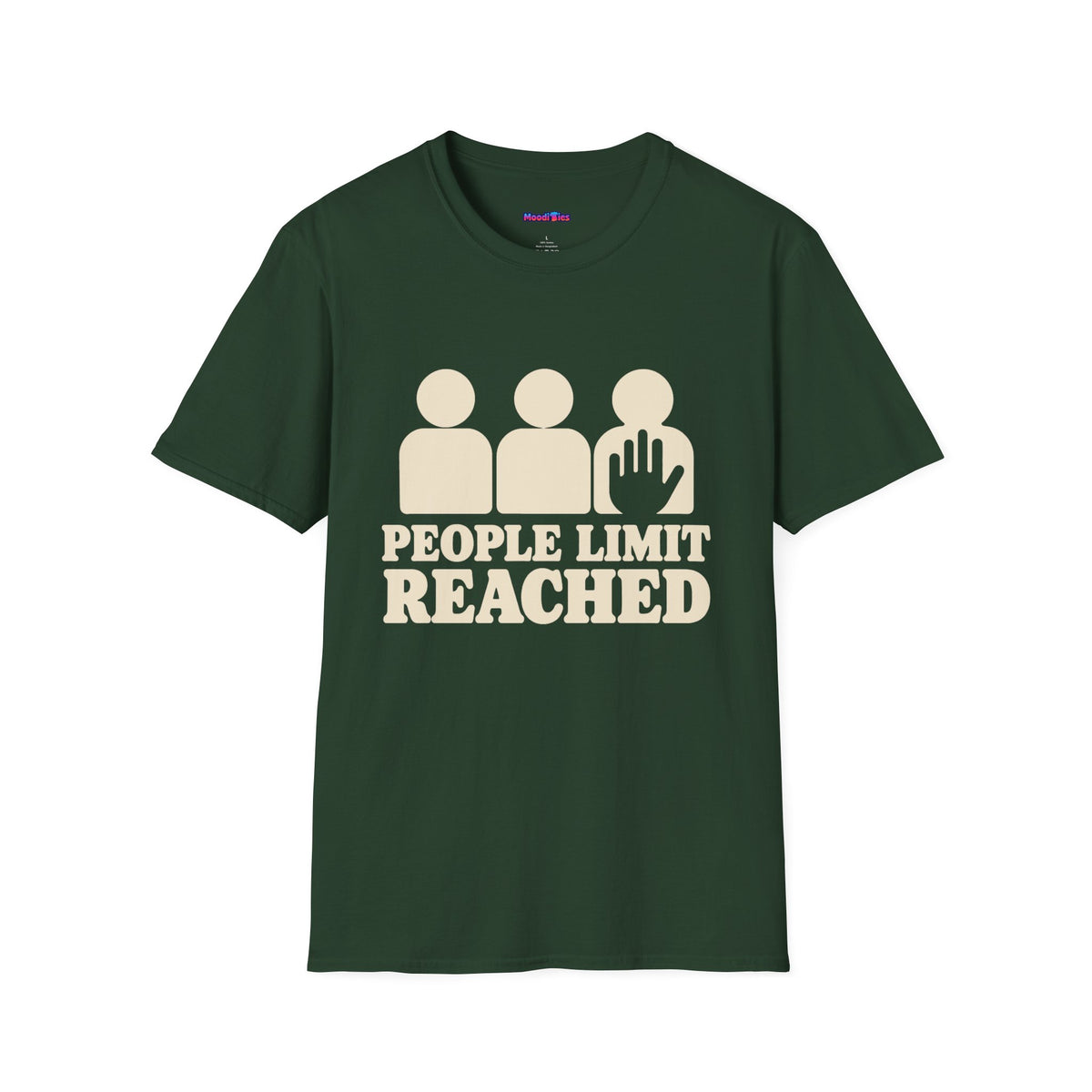 “People Limit Reached” Stop Hand Sign T-Shirt