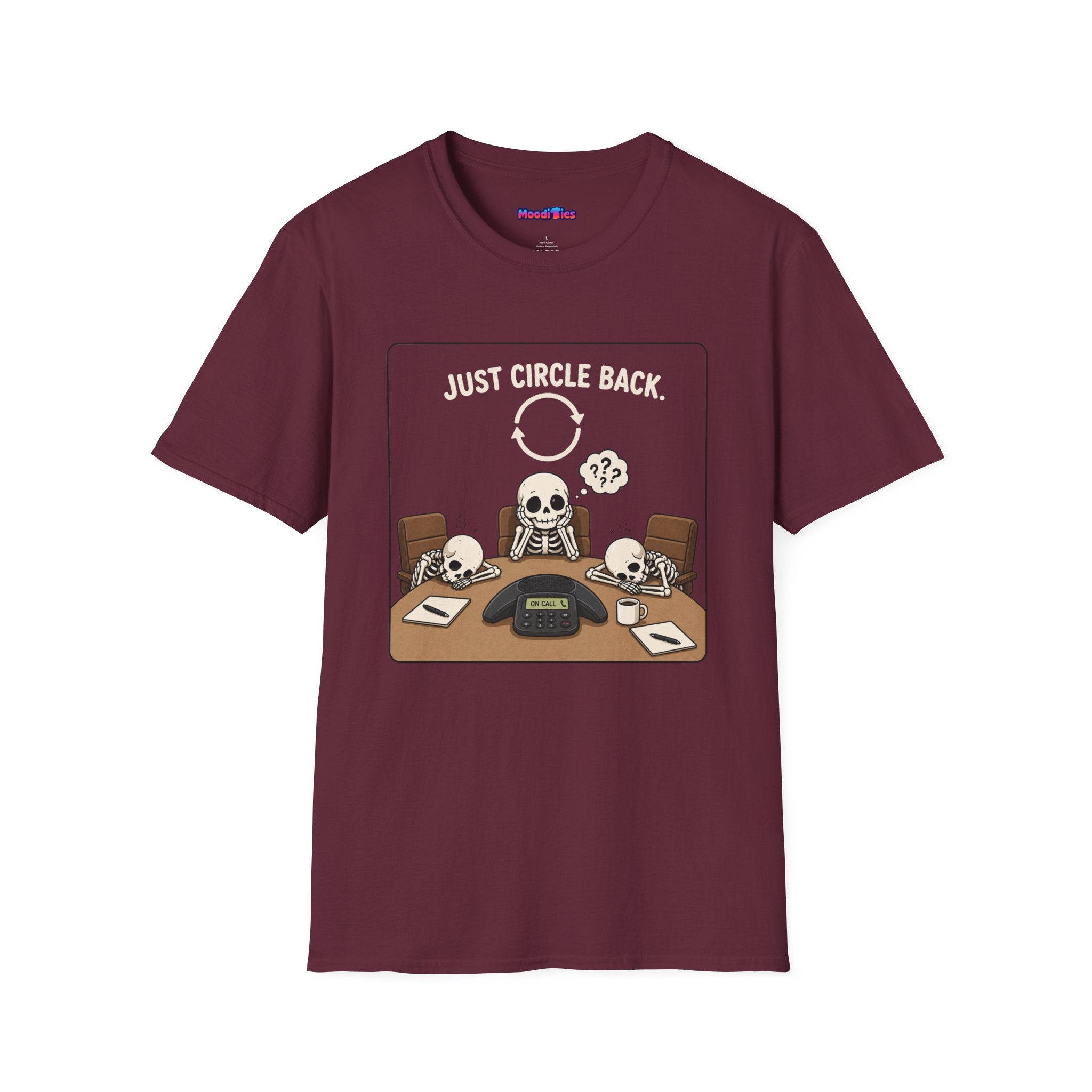 "Just Circle Back" Eternal Meeting T-Shirt