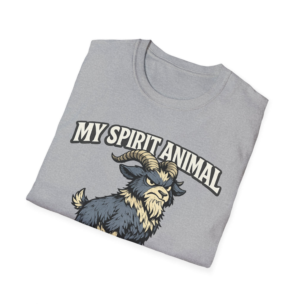 "My Spirit Animal: Goat (I Disagree)" T-Shirt