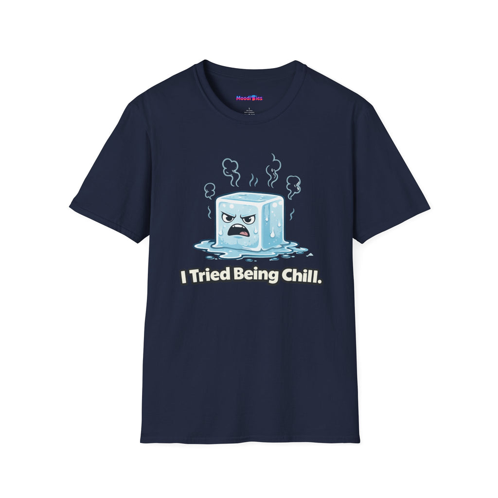 "I Tried Being Chill" Steaming Ice Cube T-Shirt