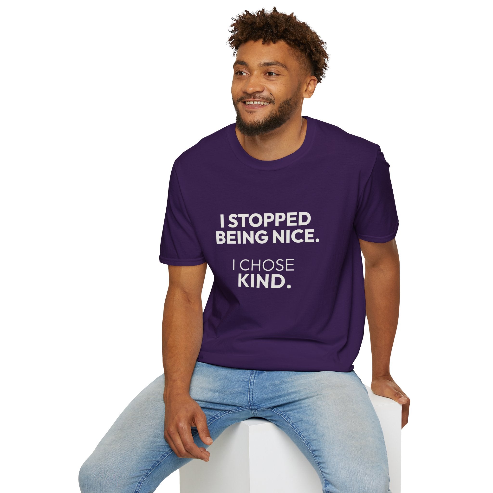"I Stopped Being Nice. I Chose Kind." T-Shirt