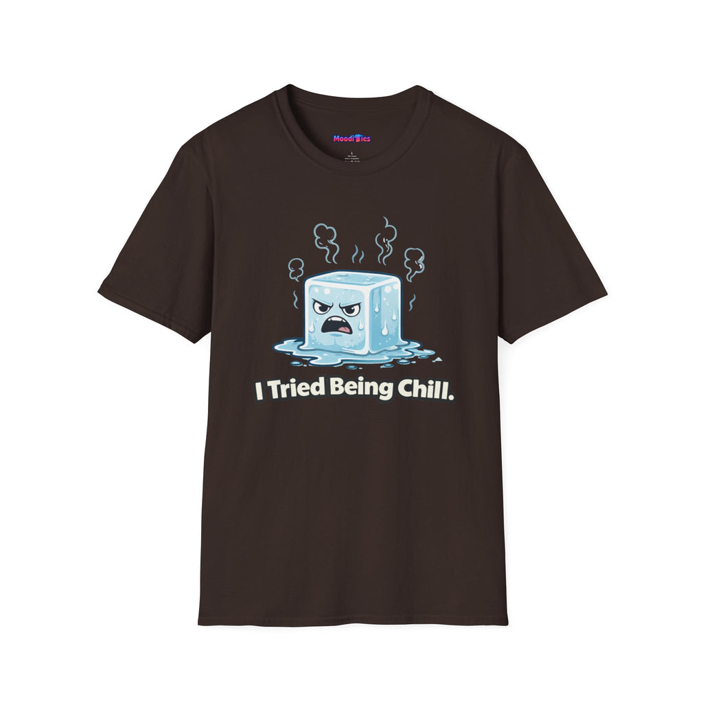 "I Tried Being Chill" Steaming Ice Cube T-Shirt