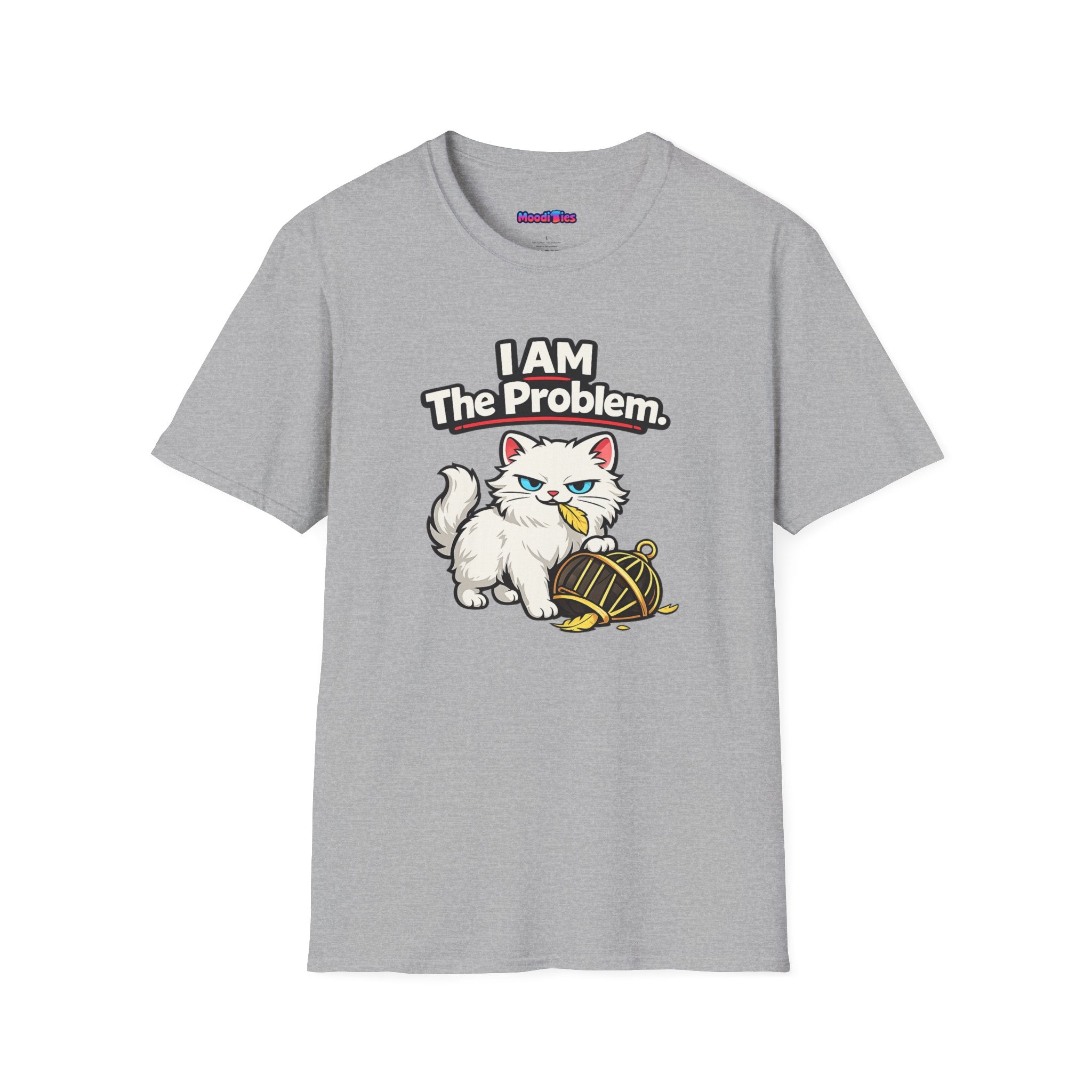 "I AM The Problem" Cat That Ate the Canary T-Shirt