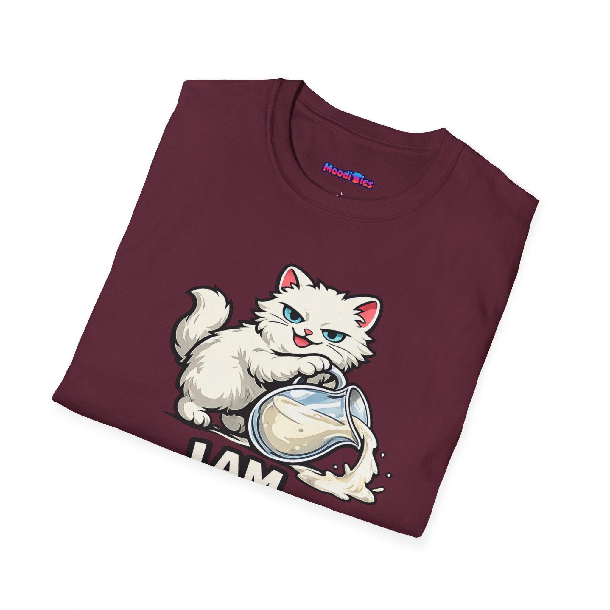 "I AM The Problem" Cat That Got the Cream T-Shirt