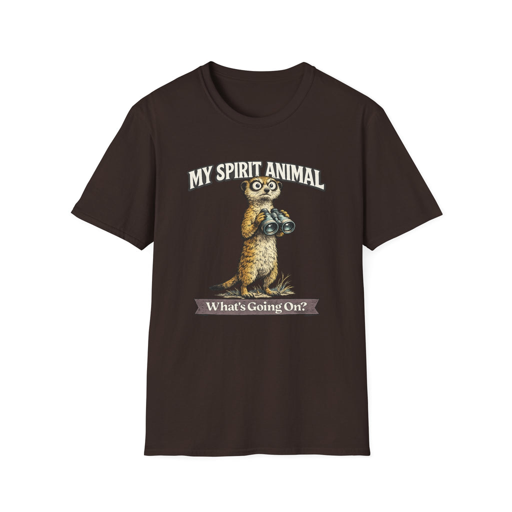 "My Spirit Animal: Meerkat (What's Going On)" T-Shirt
