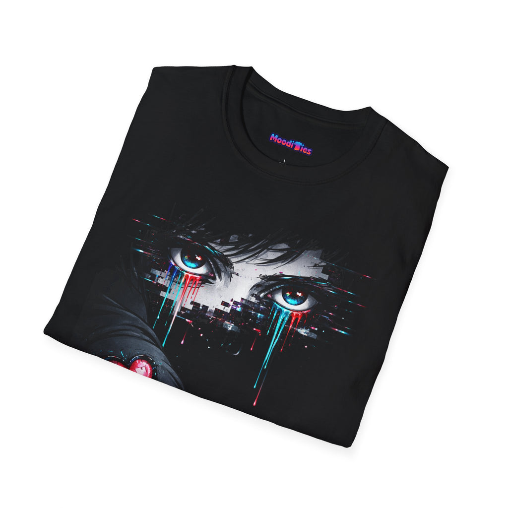 Broken Heart on Sleeve Graphic T-Shirt