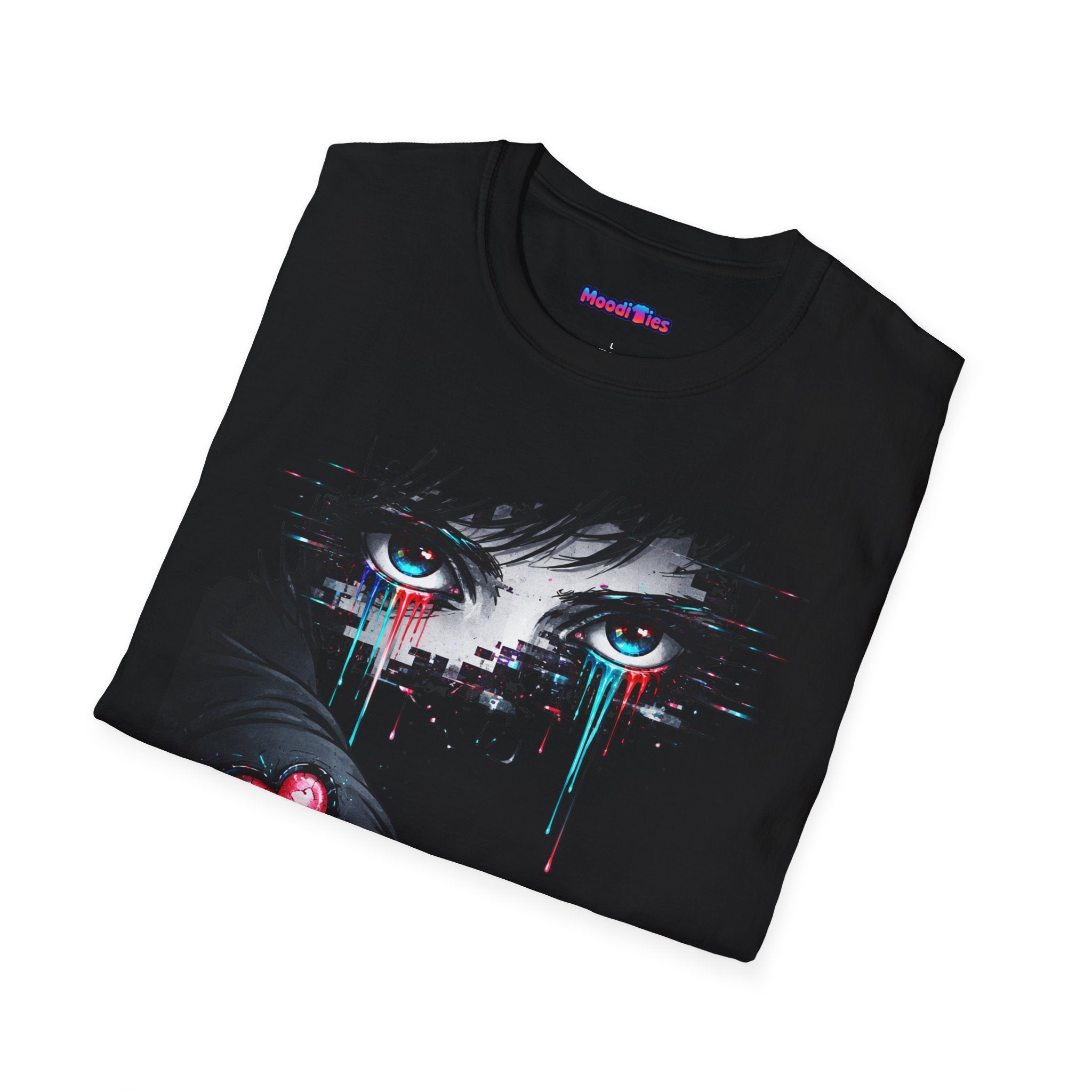 Broken Heart on Sleeve Graphic T-Shirt