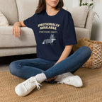 "Emotionally Available (For Foxes Only)" Cute Fox T‑Shirt
