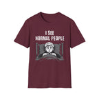 "I See Normal People" Spooked Boy T-Shirt