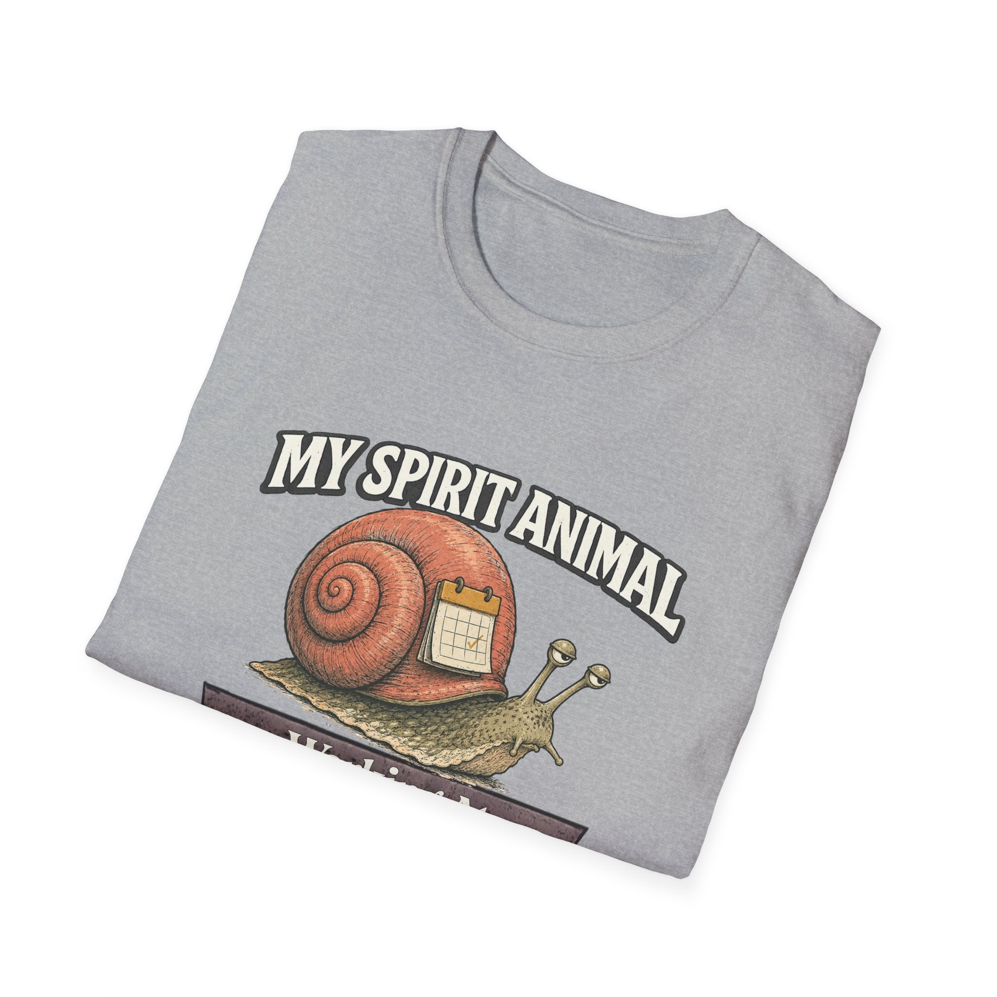 "My Spirit Animal: Snail (Working At My Own Pace)" T-Shirt