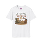 "My Therapist Has Whiskers." Therapy Cat T-Shirt