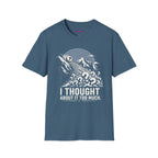 "I Thought About It Too Much" Question Mark Avalanche T-Shirt — Mountains Graphic Tee