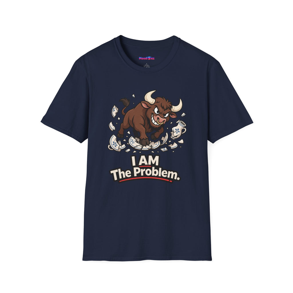"I AM The Problem" Bull in China Shop T-Shirt