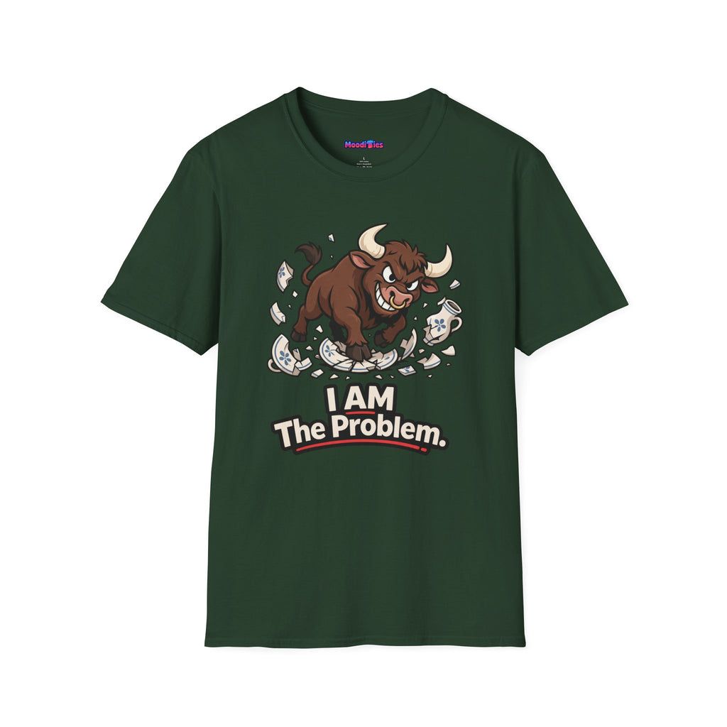 "I AM The Problem" Bull in China Shop T-Shirt