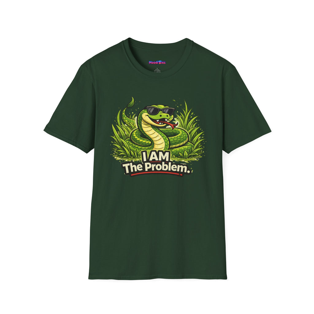 "I AM The Problem" Snake in the Grass T-Shirt