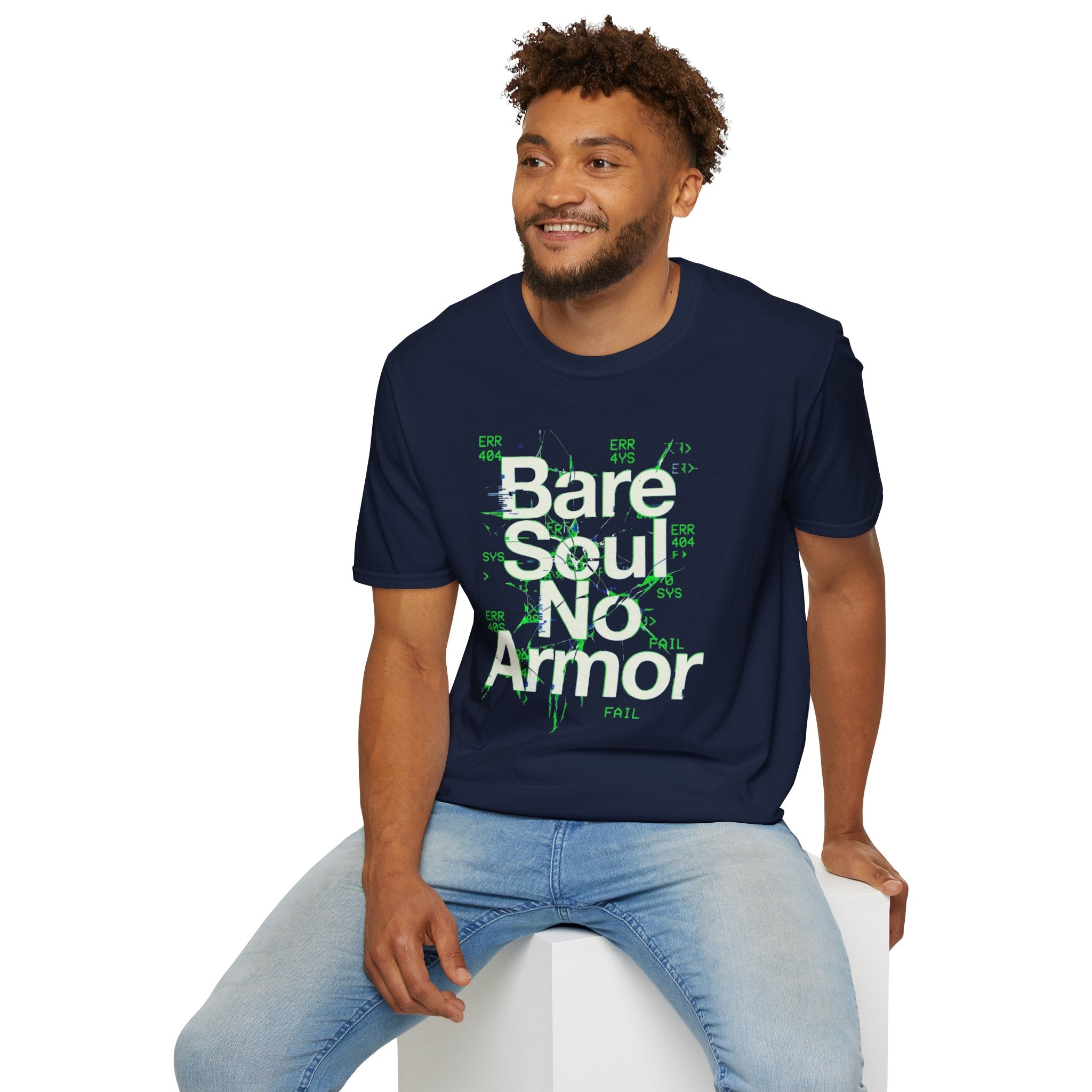 "Bare Soul, No Armor" T-Shirt