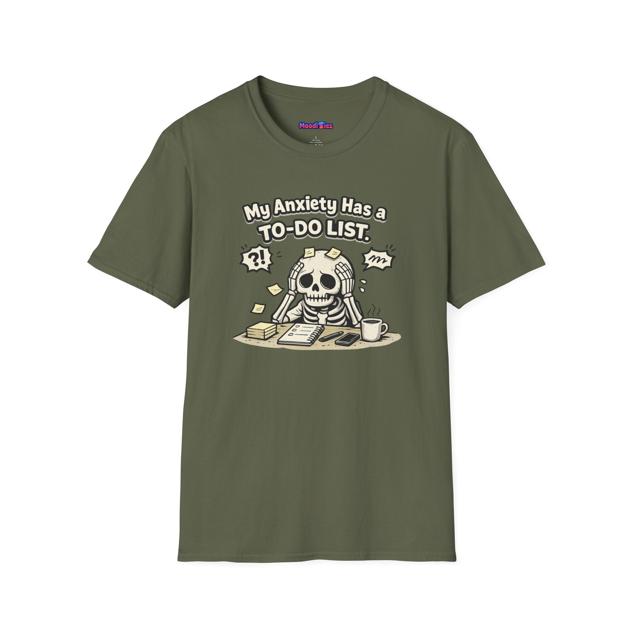 "My Anxiety Has a To-Do List" T-Shirt
