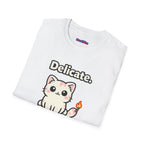 "Delicate. Like a Bomb." Cat T-Shirt