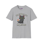 "Low Tolerance, High Sass" Black Cat T-Shirt