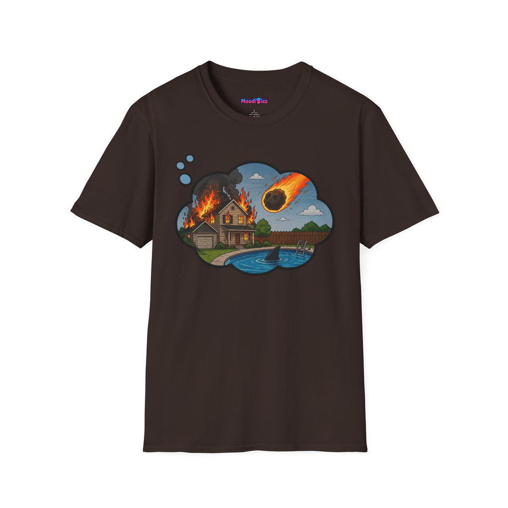 "End of the World" Anxiety Thought Bubble T-Shirt
