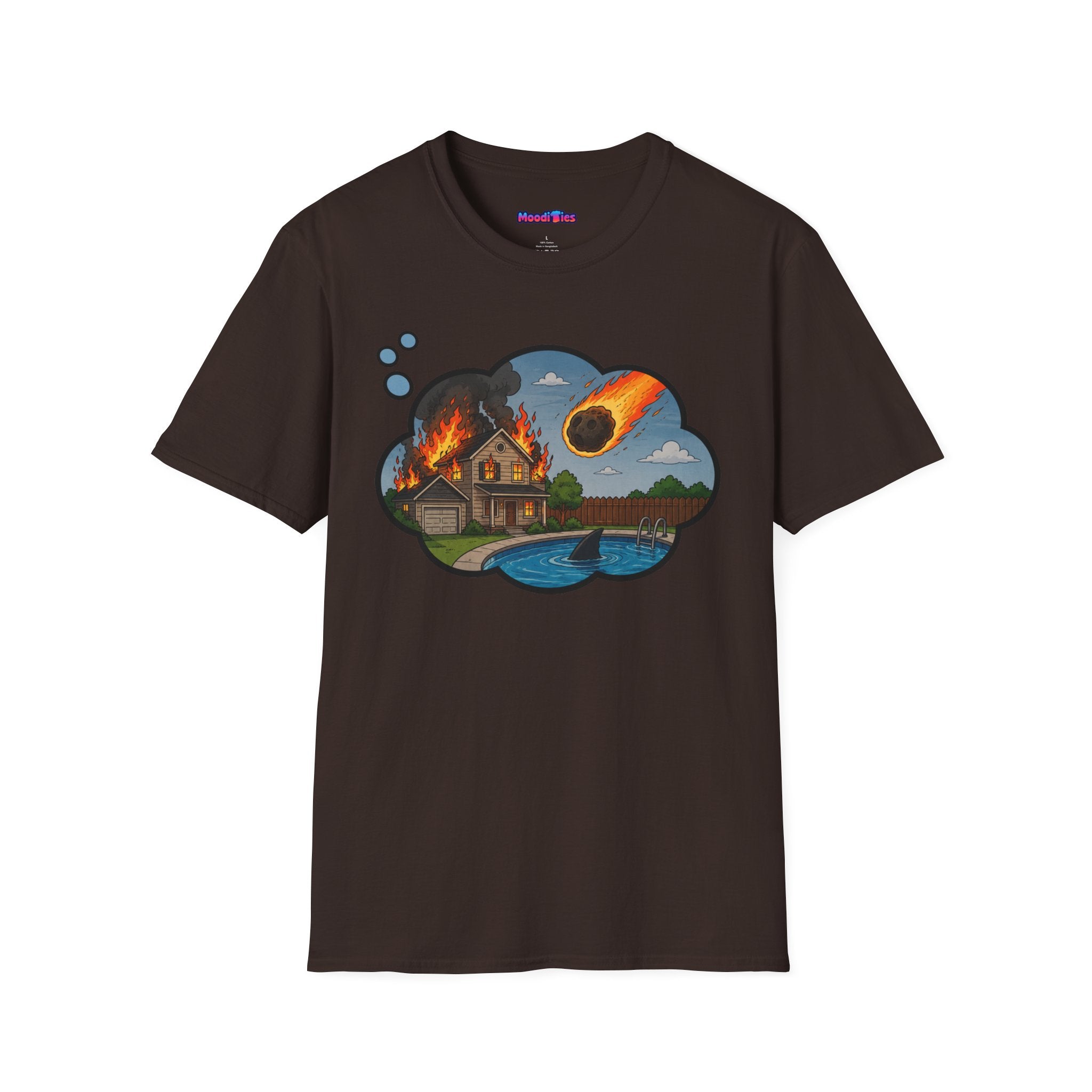 "End of the World" Anxiety Thought Bubble T-Shirt