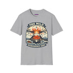 "One Mild Inconvenience Away" Exploding Volcano T-Shirt