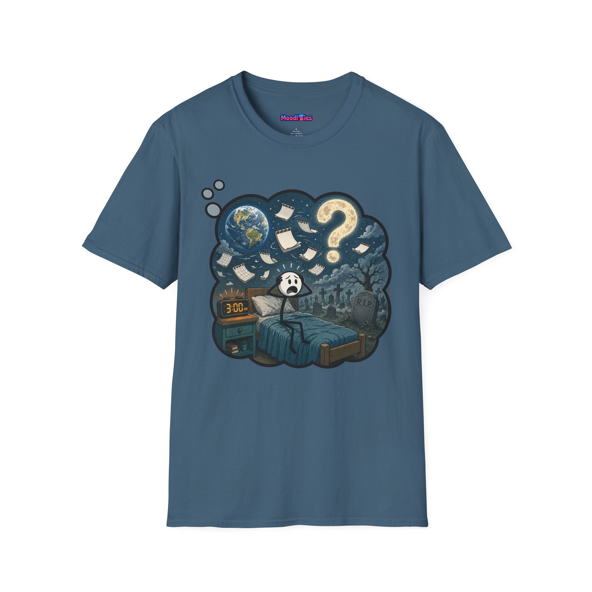 3 A.M. Anxiety Thought Bubble T-Shirt