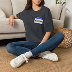 "Hello My Name Is Misanthrope" Name Tag T-Shirt — Funny Introvert Graphic Tee
