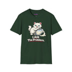 "I AM The Problem" Cat That Got the Cream T-Shirt