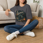 Camping Anxiety Thought Bubble T-Shirt
