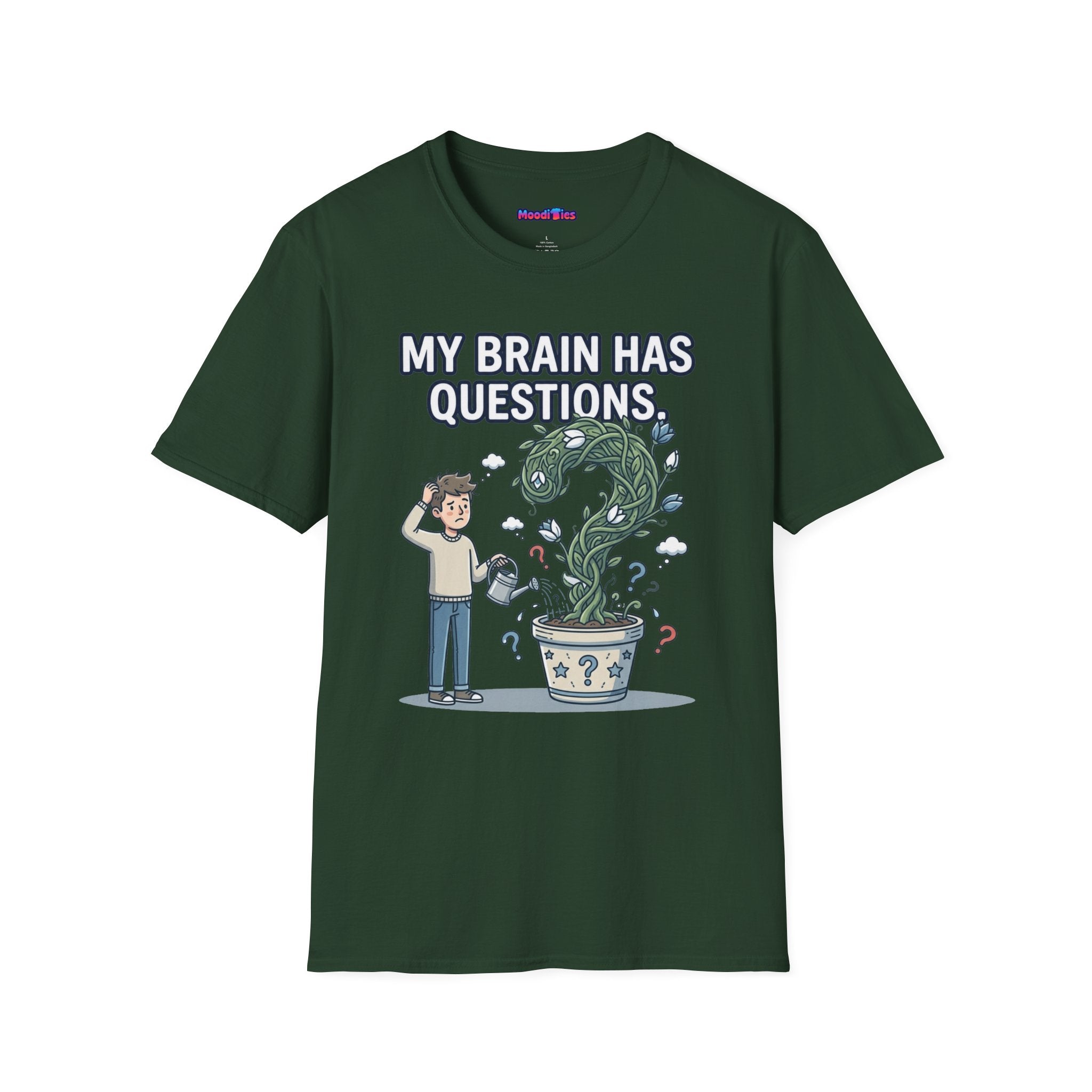 “My Brain Has Questions” Mystery Plant T-Shirt
