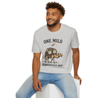 "One Mild Inconvenience Away" Feather That Broke the Camel's Back T-Shirt