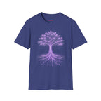 Digital Tree of Life (Purple) Graphic T-Shirt
