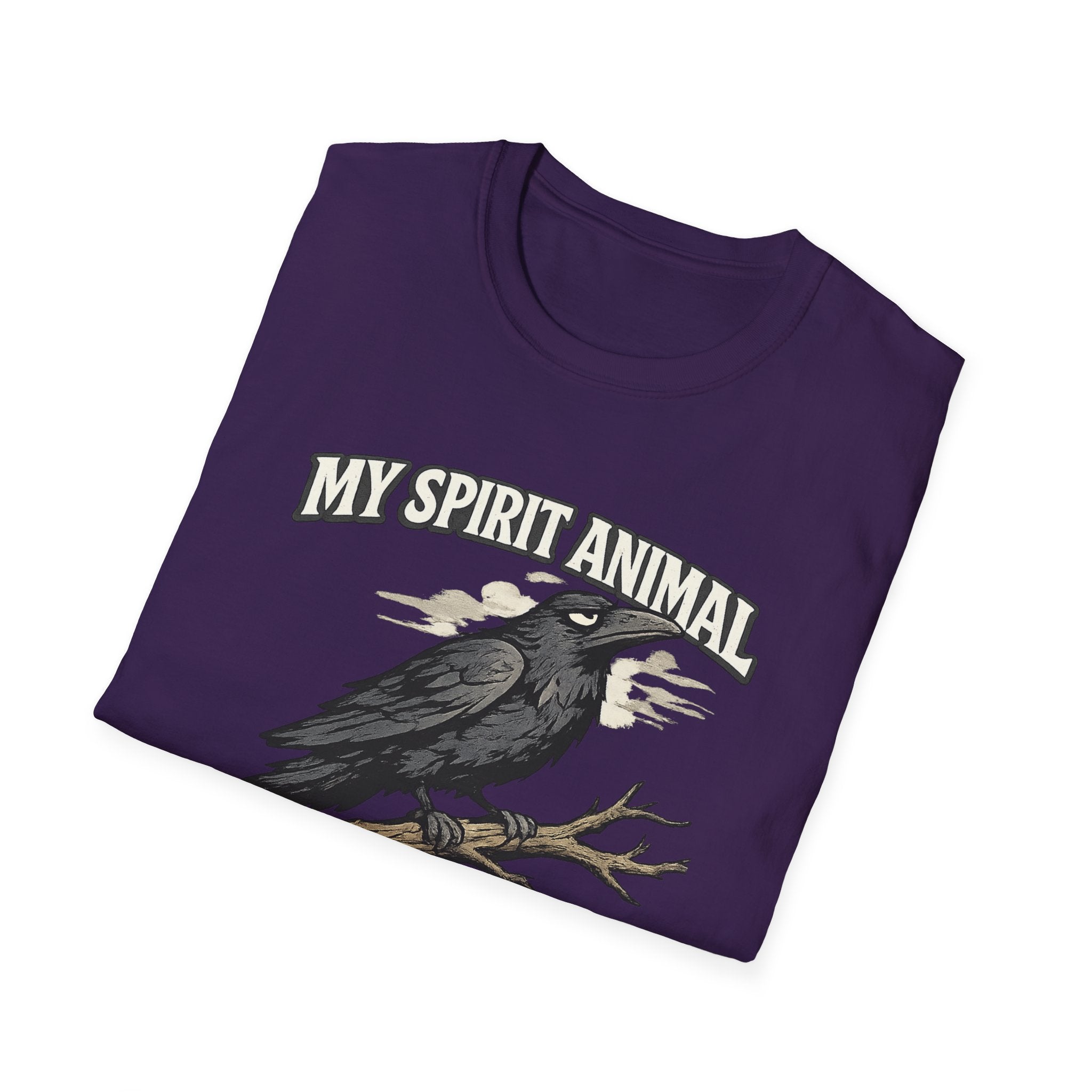 "My Spirit Animal: Raven (It Figures)" T-Shirt