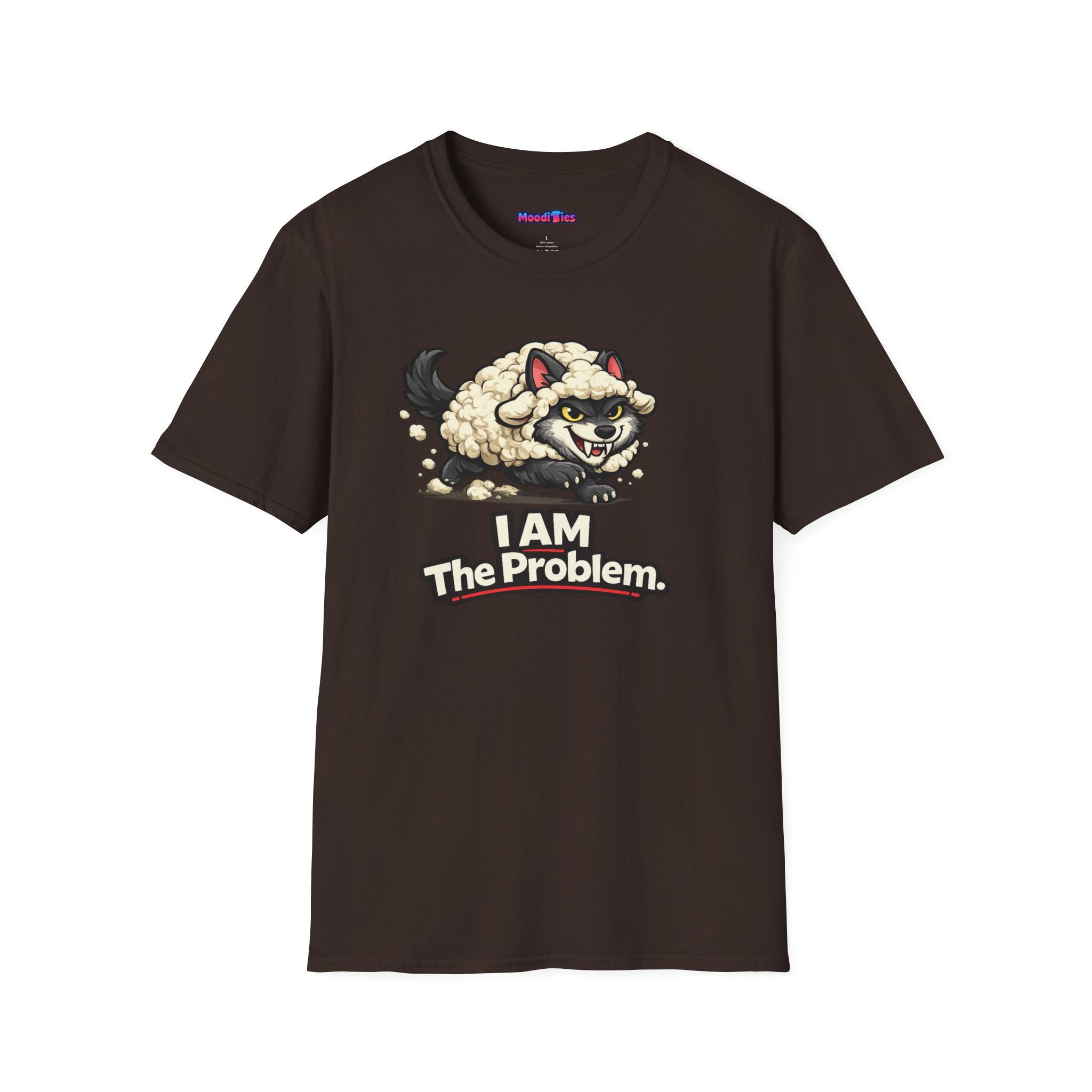 "I AM The Problem" Wolf in Sheep's Clothing T-Shirt