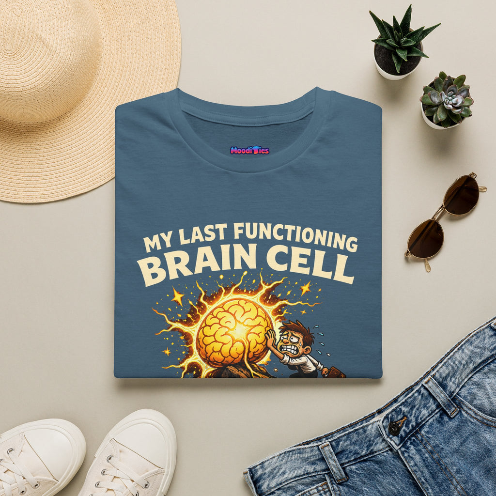 "My Last Functioning Brain Cell Is Working Overtime" T-Shirt