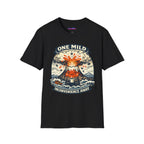 "One Mild Inconvenience Away" Exploding Volcano T-Shirt