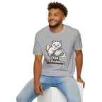 "I AM The Problem" Cat That Got the Cream T-Shirt