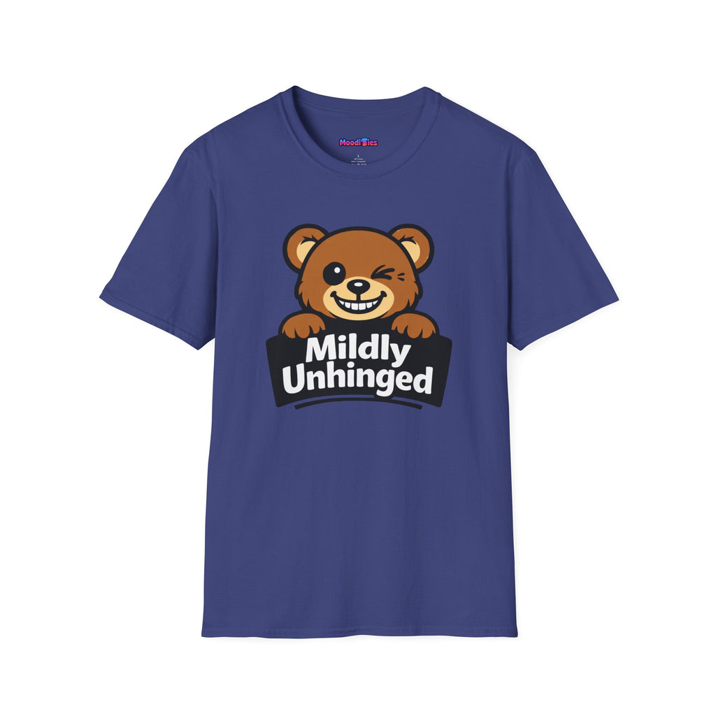 "Mildly Unhinged" Bear T-Shirt