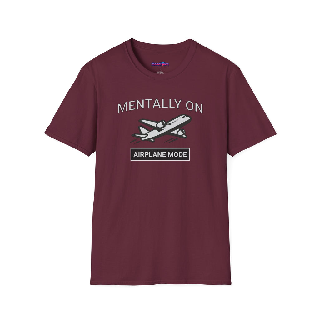 "Mentally on Airplane Mode" T-Shirt