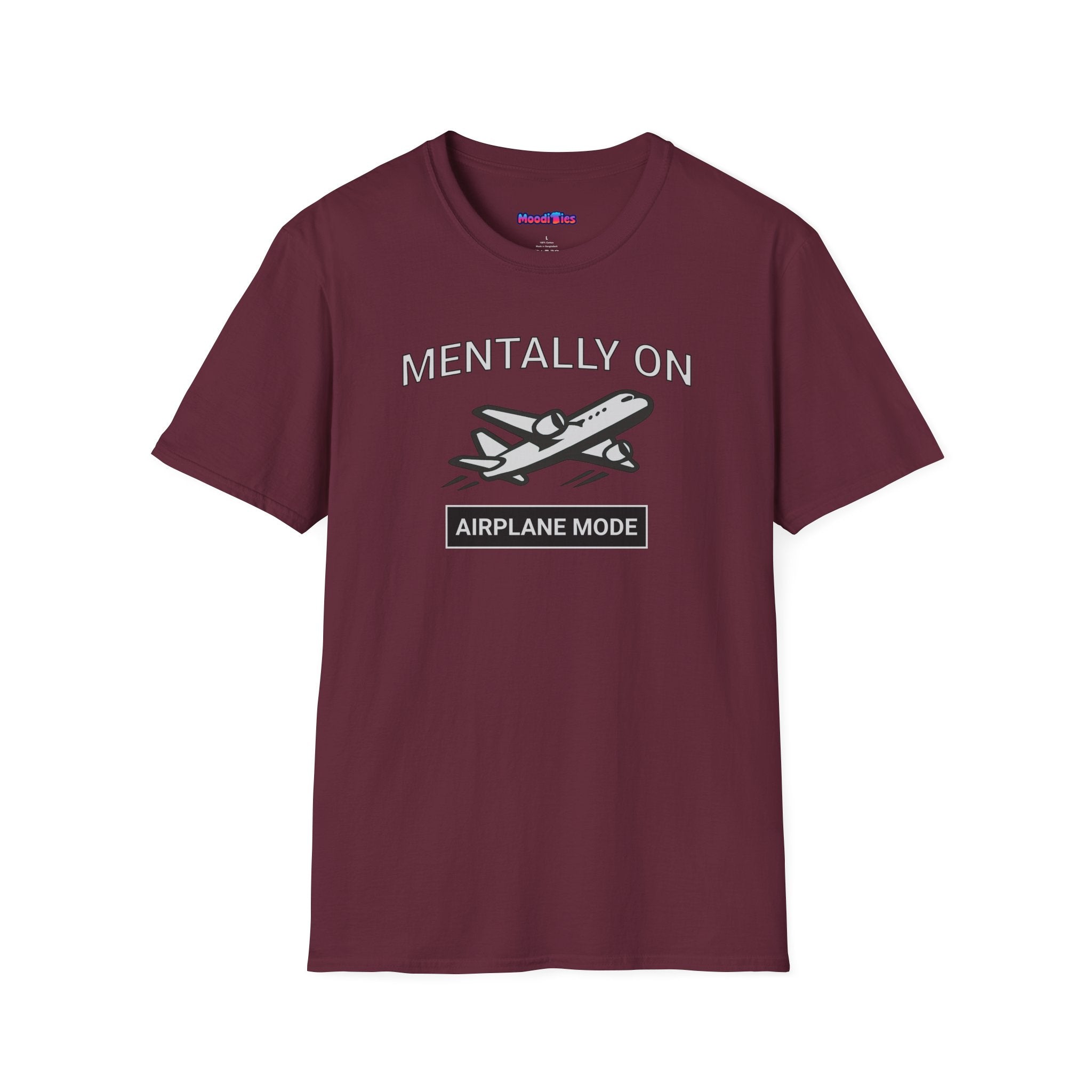 "Mentally on Airplane Mode" T-Shirt
