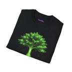 Digital Tree of Life (Green) Graphic T-Shirt