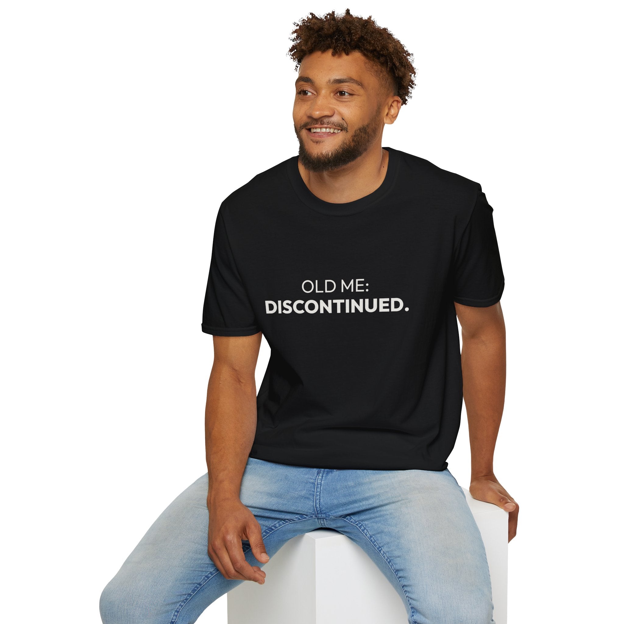 "Old Me: Discontinued." T-Shirt