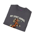 "My Spirit Animal: Horse (What Was That?!)" T-Shirt